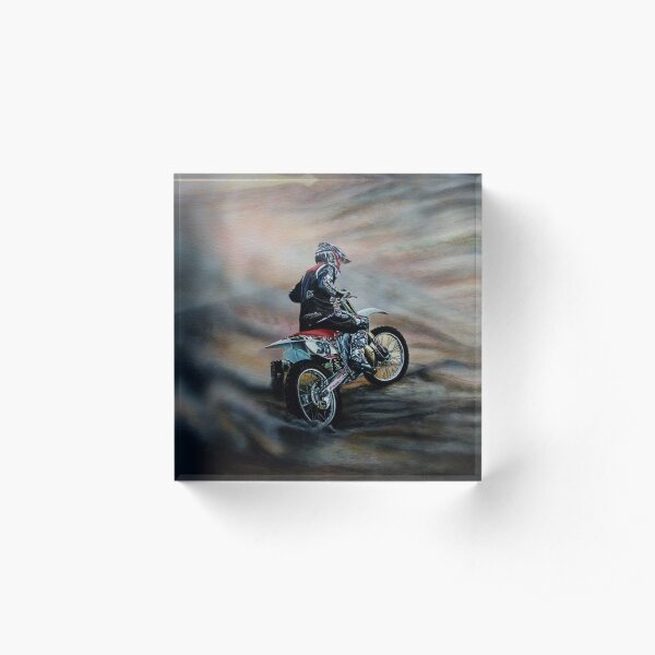 The Race II Acrylic Block
