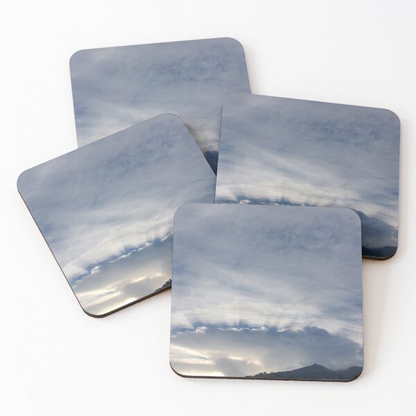 Item preview, Beautiful sunset with clouds and glowing sunbeams designed and sold by KarlaHR.