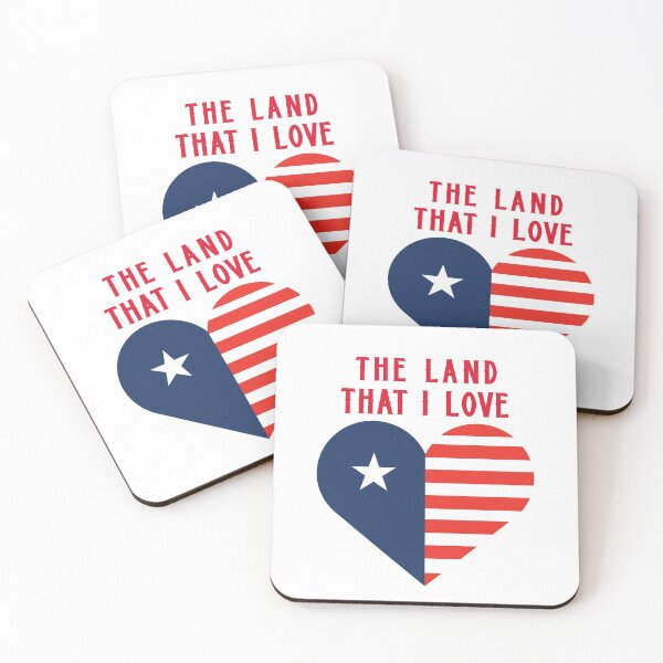 Item preview, The Land That I Love American Flag Heart designed and sold by liftdesign.