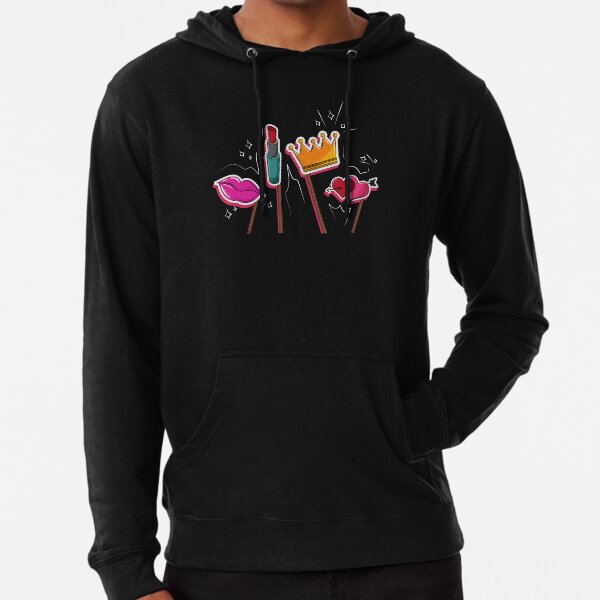 Lip stick Lightweight Hoodie