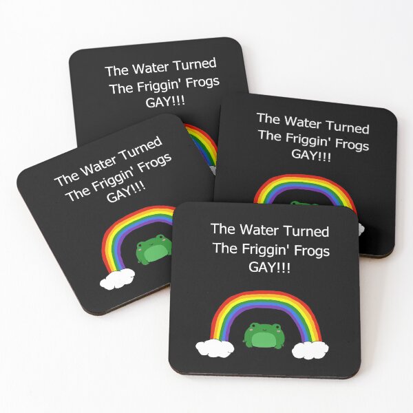 Item preview, The Water Turned The Frogs Gay for Black Shirts designed and sold by AnxiousAcesArt.
