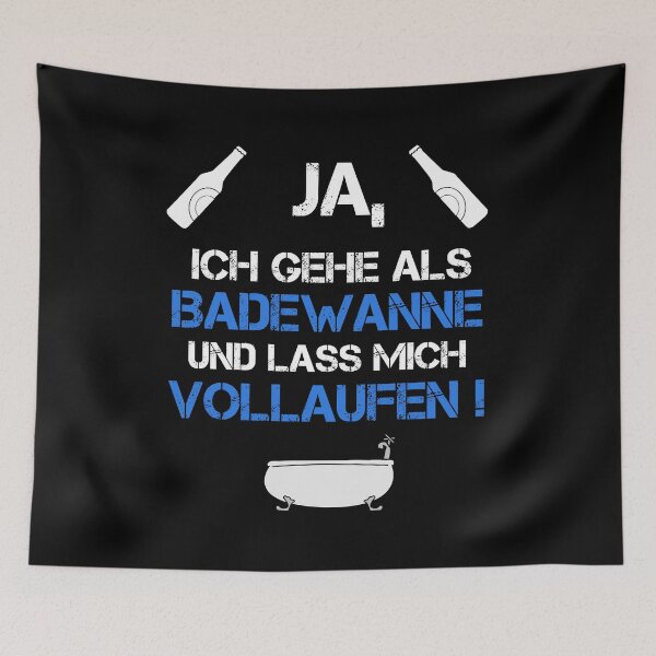 Artikelvorschau, Badewanne Spruch Karneval Faschings Kostüm Lustig entworfen und verkauft von Argentini.