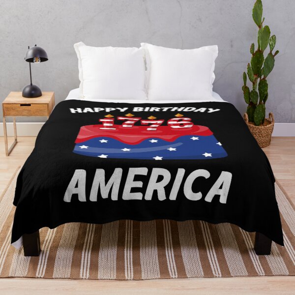 Item preview, Happy Birthday America - Fourth of July Cute Design designed and sold by TrendsnHolidays.