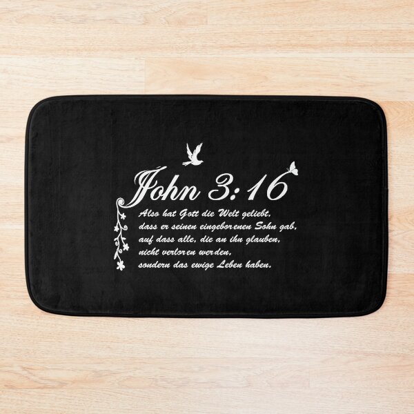 Item preview, Bible verse John 3:16, Jesus, God, Church Gift designed and sold by Kuma518.