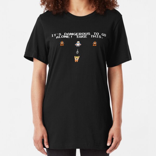 It's Dangerous Out There He-man Slim Fit T-Shirt