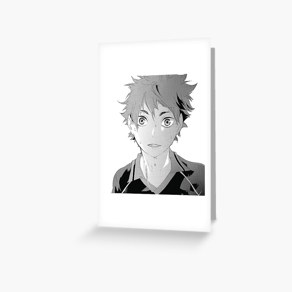 HINATA SHOYO Drawing Illustration Leisure ver. Postcard Haikyu