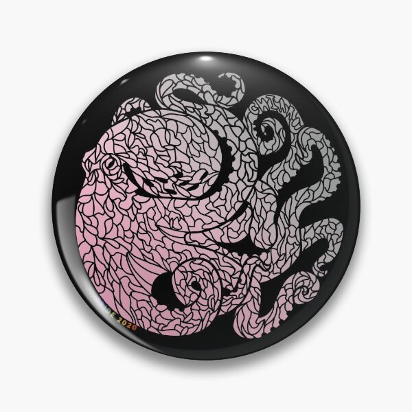 Item preview, Pride Octopus - Demigirl designed and sold by QuietChiaro.