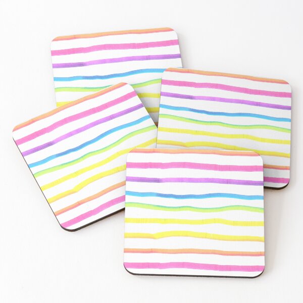Item preview, Bright Rainbow Stripes designed and sold by Becki Sturgeon.