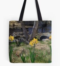 Daffodil banks Tote Bag