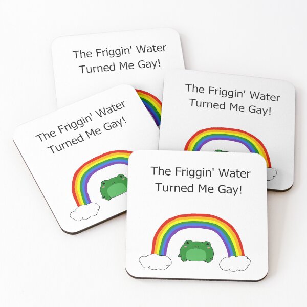 Item preview, The Water Turned Me Gay designed and sold by AnxiousAcesArt.