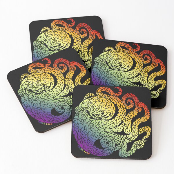 Item preview, Pride Octopus - Gay designed and sold by QuietChiaro.