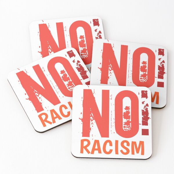 Item preview, No racism shirt designed and sold by Ayoublab.