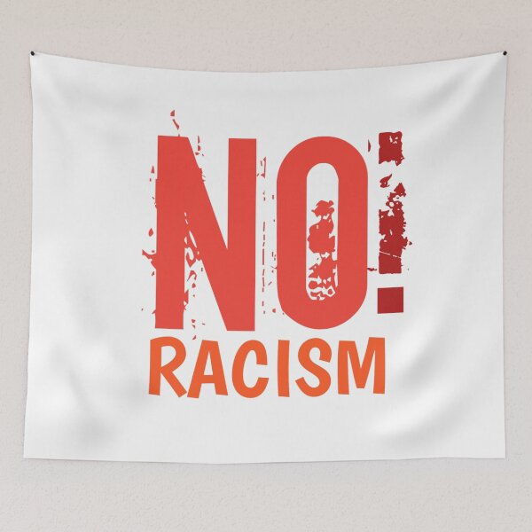 Item preview, No racism shirt designed and sold by Ayoublab.