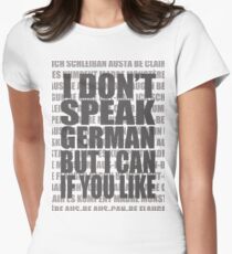 Scheiße 1 Women's Fitted T-Shirt