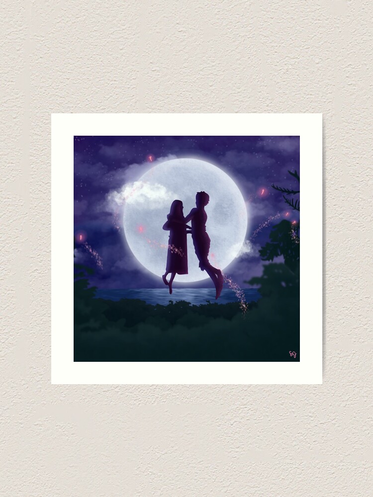 Fairy Dance Art Print By W1tchdraws2 Redbubble