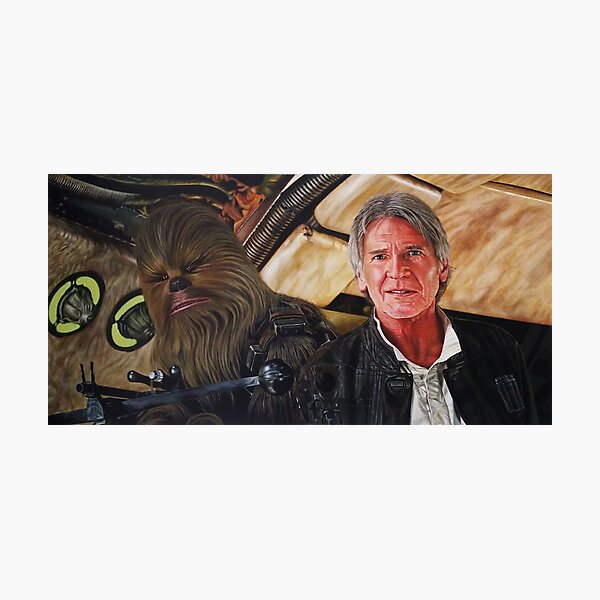 H. Solo and Chewb. Returns Photographic Print
