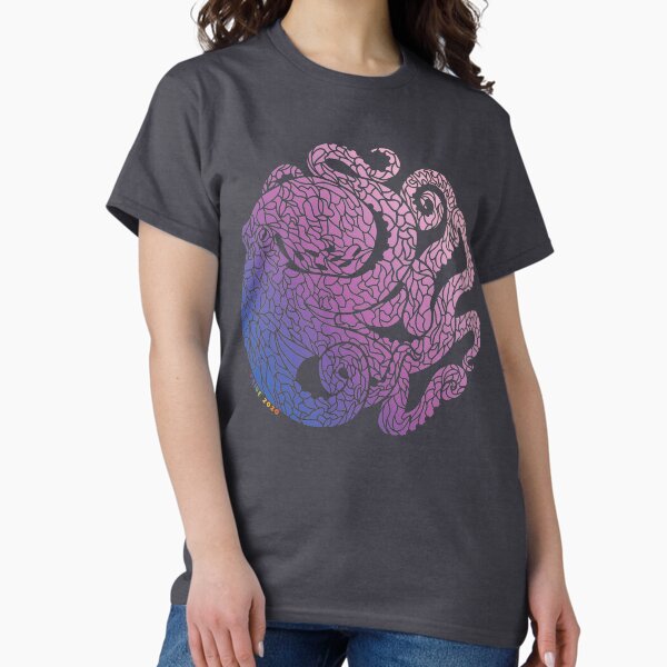 Item preview, Pride Octopus - Genderfluid designed and sold by QuietChiaro.