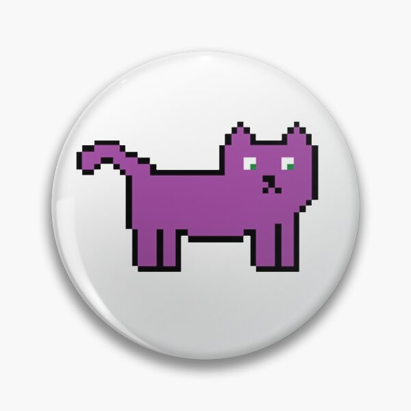 Item preview, Purple Pixel Cat designed and sold by Peterm0x.