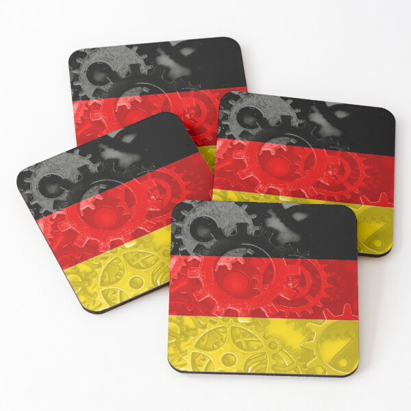 Item preview, Gear Flag of Germany Industrial Mechanic Engineer Flags - German Flag designed and sold by Dr-Pen.