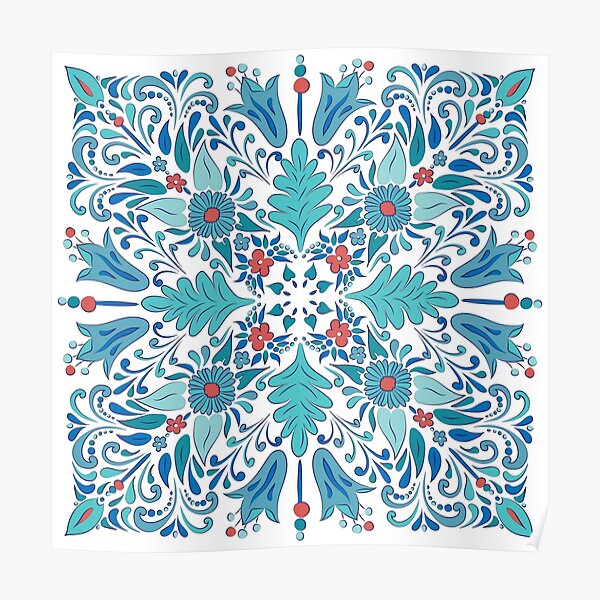 Ankara Tile Poster