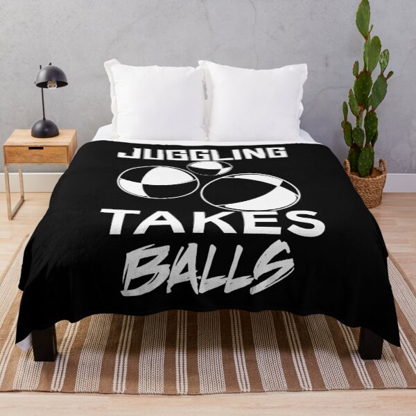 Item preview, Juggling Takes Balls Adult Humor Pun Juggler design designed and sold by jakehughes2015.