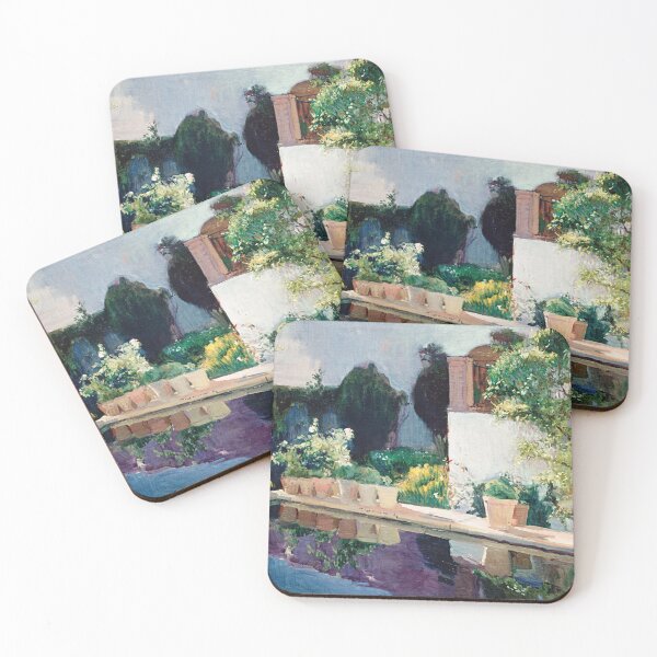 Item preview, Joaquín Sorolla - Palace of Pond, Royal Gardens in Seville designed and sold by Impressionist Masters.