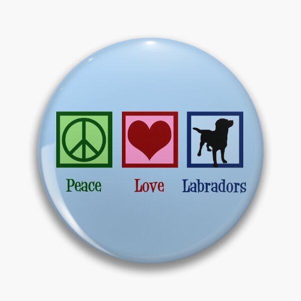 Item preview, Peace Love Labradors Cute Labrador Retriever designed and sold by Epic Love Designs.
