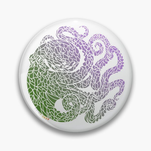 Item preview, Pride Octopus - Genderqueer designed and sold by QuietChiaro.