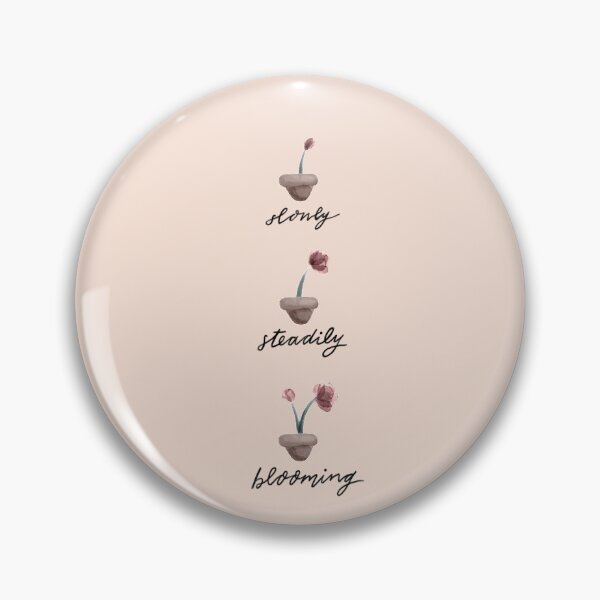 Artikelvorschau, Slowly Steadily Blooming | Christian Inspirational Faith | Illustration Calligraphy entworfen und verkauft von seaniemendoza.