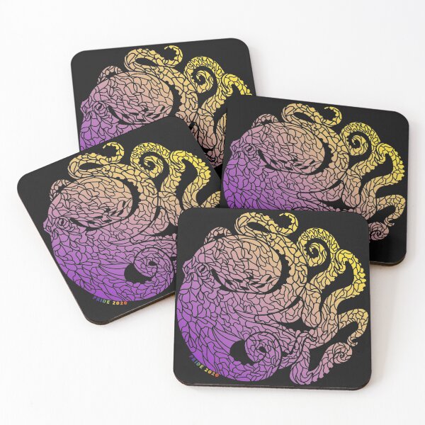 Item preview, Pride Octopus - Intersex designed and sold by QuietChiaro.