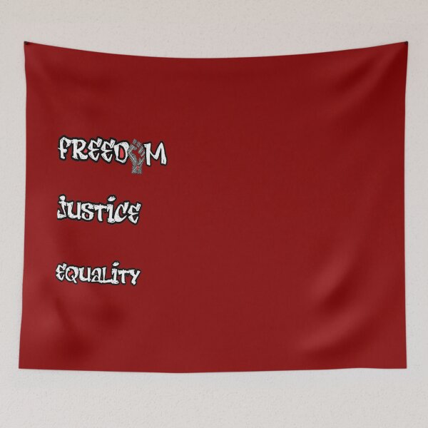 Item preview, FREEDOM JUSTICE EQUALITY designed and sold by ishineallah.