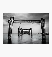 Remnants of the Past, Clifton Springs Photographic Print