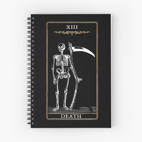 Item preview, Death Tarot Card, Skeleton Tarot, Major Arcana designed and sold by Marouk.
