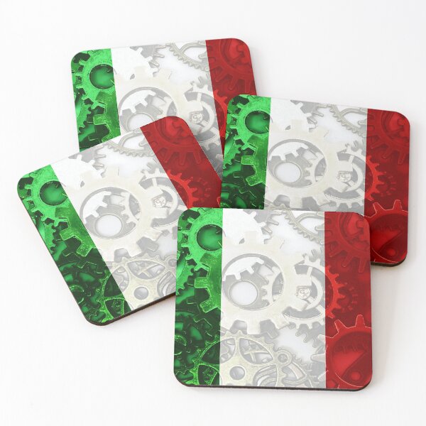 Item preview, Gear Flag of Italy Industrial Mechanic Engineer Flags designed and sold by Dr-Pen.