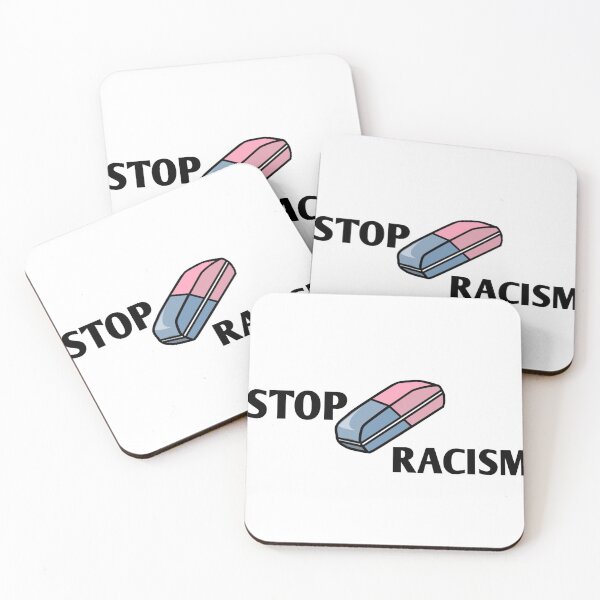 Item preview, Stop racism shirt designed and sold by Ayoublab.