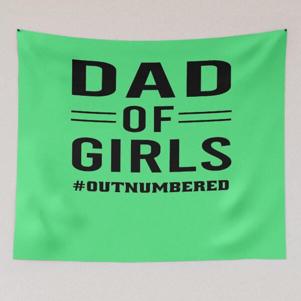 Item preview, dad of girls outnumbered dad  designed and sold by osamamohamad.