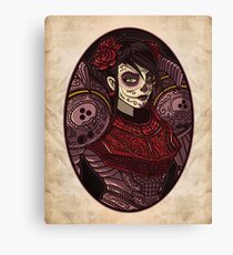 Dia de los Metroides Canvas Print