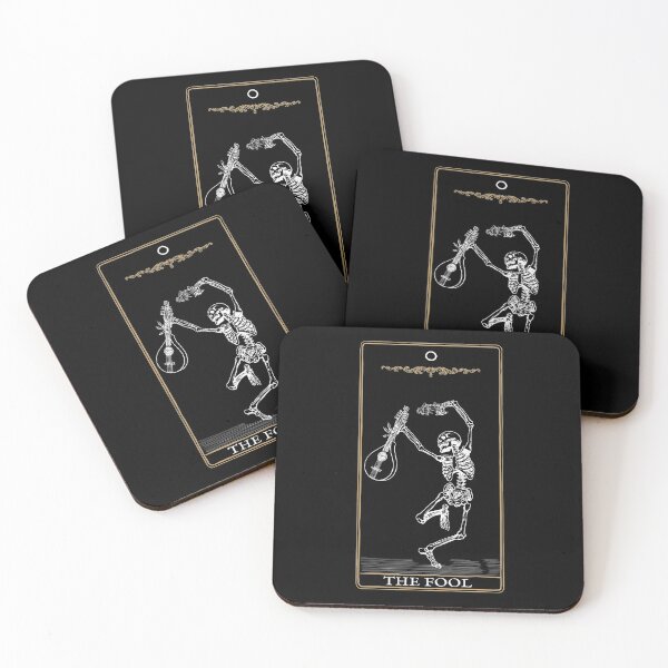 Item preview, The Fool Tarot Card, Skeleton Tarot, Major Arcana designed and sold by Marouk.
