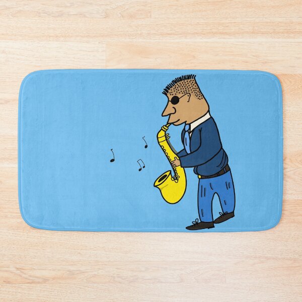 Item preview, Man playing the saxophone designed and sold by Javier Narváez Solarte.