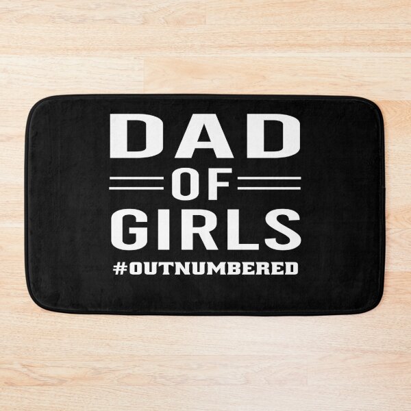 Item preview, Dad of girls outnumbered dad designed and sold by osamamohamad.