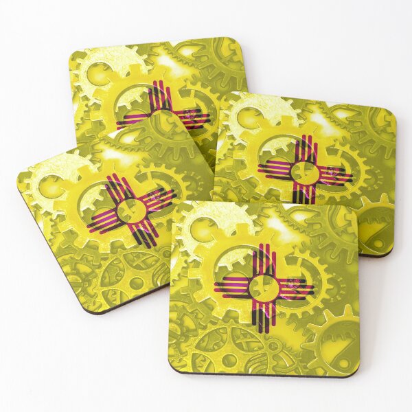 Item preview, Gear Flag of new mexico Industrial Mechanic Engineer Flags New Mexico  designed and sold by Dr-Pen.