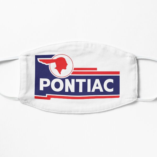 Retro Pontiac Dealership Sign Flat Mask