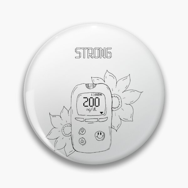 Item preview, Strong (Diabetic) Black and White Version designed and sold by KaceyMarisol.