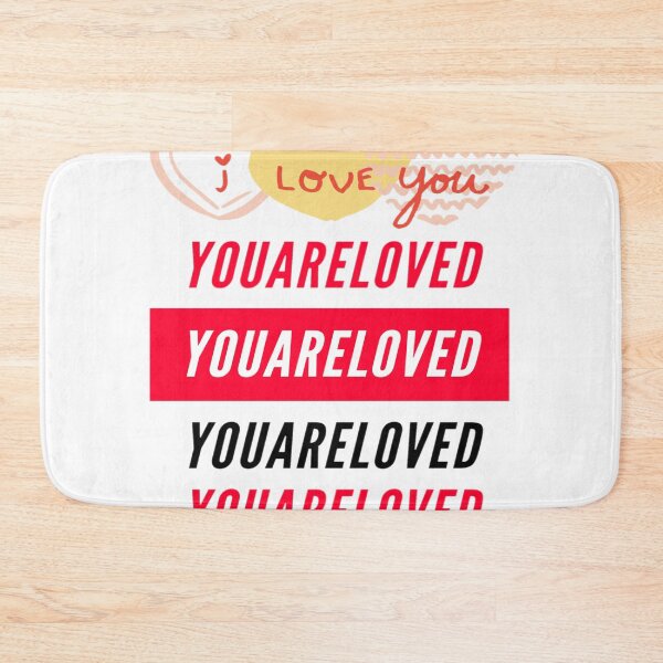 Item preview, You are loved i loved you designed and sold by lovesuperkarma.