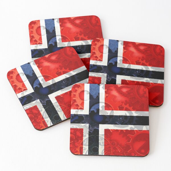 Item preview, Gear Flag of Norway Industrial Mechanic Engineer Flags designed and sold by Dr-Pen.