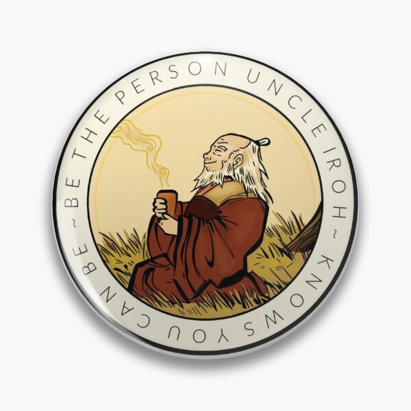 Vista previa del artículo con la obra «(EL ORIGINAL) Motivación del tío Iroh», diseñado y vendido por peculiarfrog.