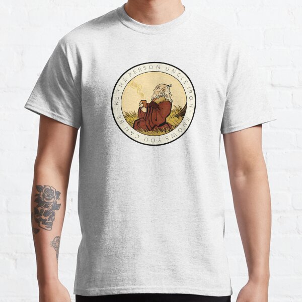 J'ai été très inspiré. J'adore Oncle Iroh et j'ai pensé créer un autocollant pour ceux qui l'aiment aussi :) et aussi T-shirt classique