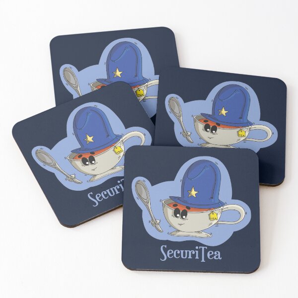 Item preview, Single Tea Cup Pun Securitea designed and sold by GrayDawn.