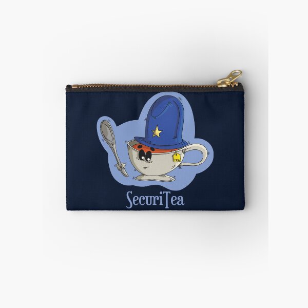 Item preview, Single Tea Cup Pun Securitea designed and sold by GrayDawn.