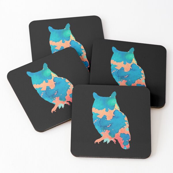 Item preview, Good ol' Owl in Watercolor designed and sold by SeaStories88.